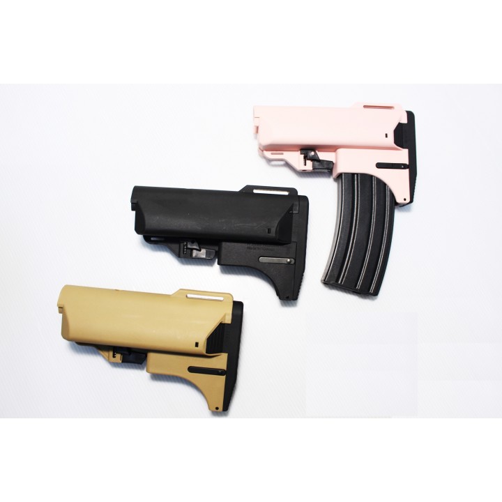 Retractable Magazine Stock TAN