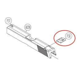 Rear Sight for KWC KCB-12AHN / Sigma SW40