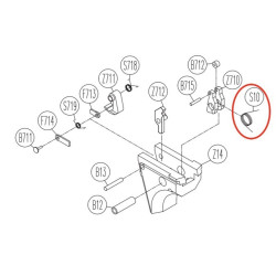 Hammer Spring for KWC KCB-12AHN / Sigma SW40