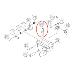 Hammer Catch for KWC KCB-12AHN / Sigma SW40