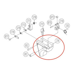 Hammer Case for KWC KCB-12AHN / Sigma SW40