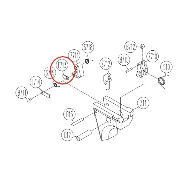Sear for KWC KCB-12AHN / Sigma SW40