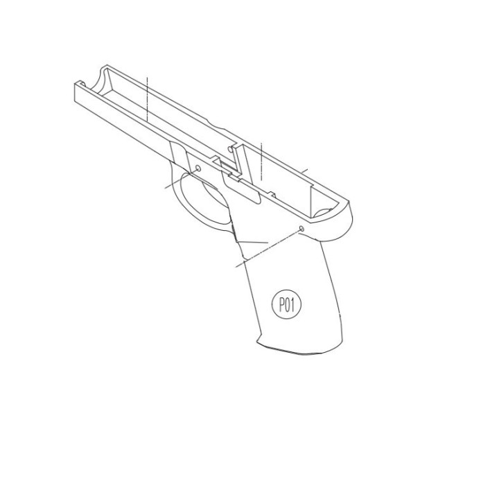 Frame for KWC KCB-12AHN / Sigma SW40