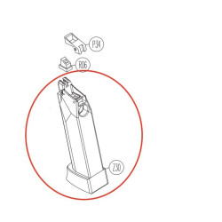 Magazine Body for KWC KCB-12AHN / Sigma SW40