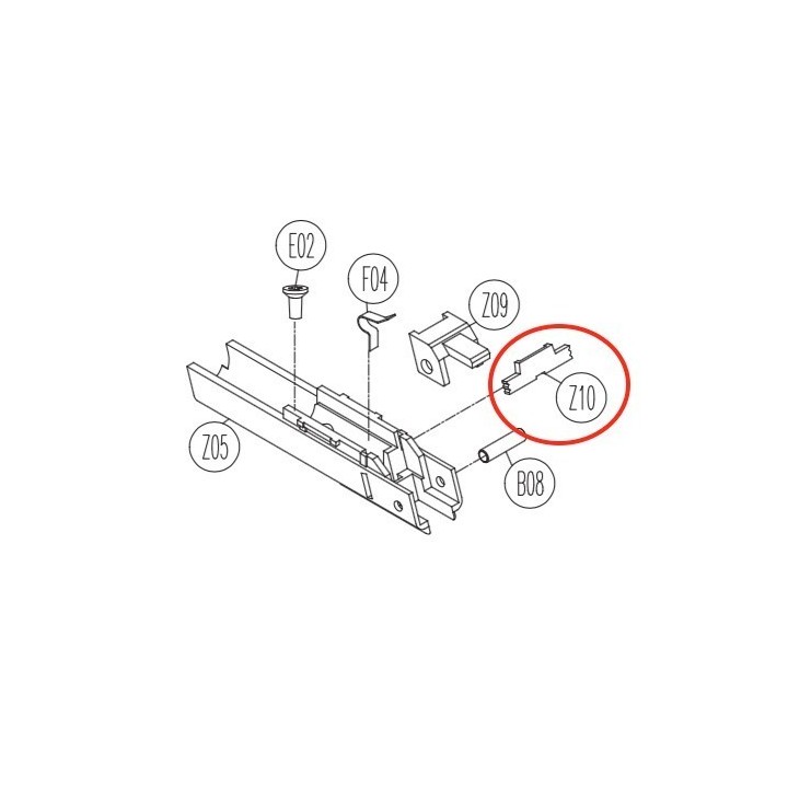 Barrel Joint for KWC KCB-12AHN / Sigma SW40