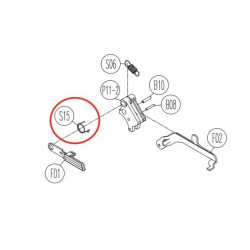 Slide Stop Spring for KWC KCB-12AHN / Sigma SW40