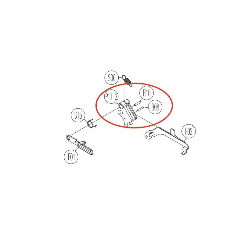 Trigger for KWC KCB-12AHN / Sigma SW40