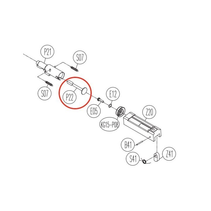 Floating Valve for KWC KCB-12AHN / Sigma SW40