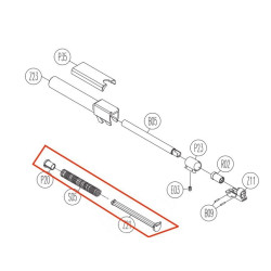 Recoil Spring for KWC KCB-12AHN / Sigma SW40