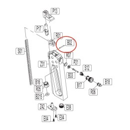 CO2 Magazine Pin for KWC KCB-76 / M1911