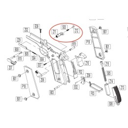 Magazine Catch for KWC KCB-76 / M1911