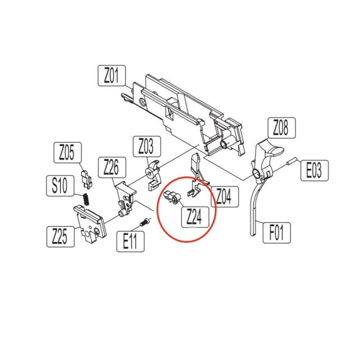 Firing Pin for KWC KCB-76 / M1911