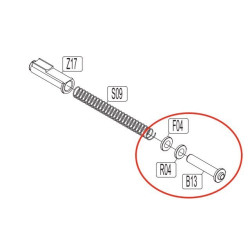 Spring Guide for KWC KCB-76 / M1911