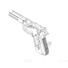 Frame for KWC KCB-15 / PT92 / PT99