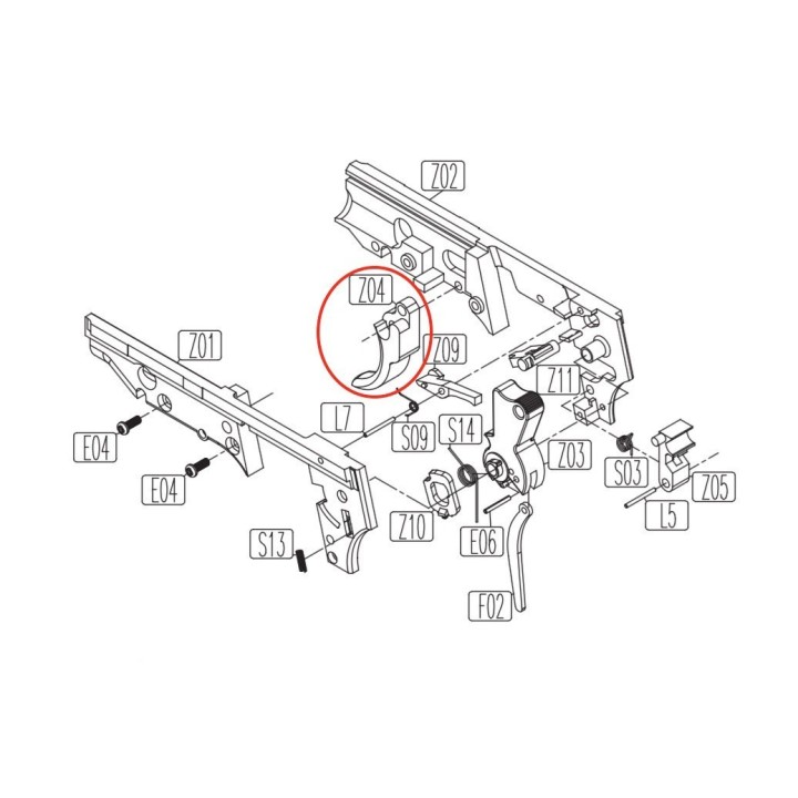 Trigger for KWC KCB-15 / PT92 / PT99