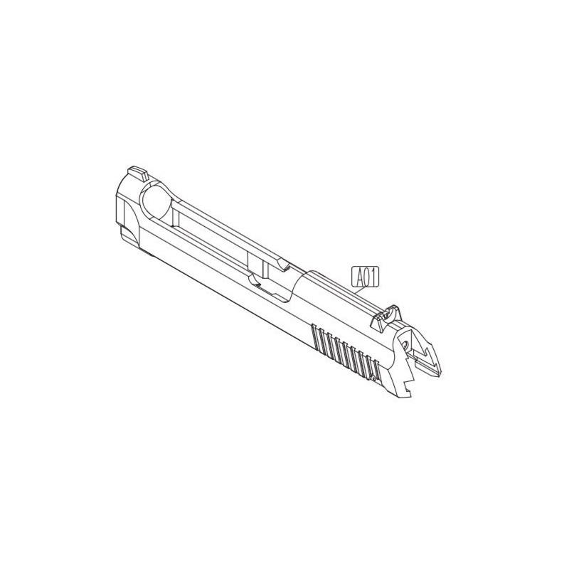 Metal Slide for KWC KCB-15 / PT92 / PT99