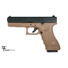 SAIGO 17 GAS BLOWBACK METAL SLIDE TAN