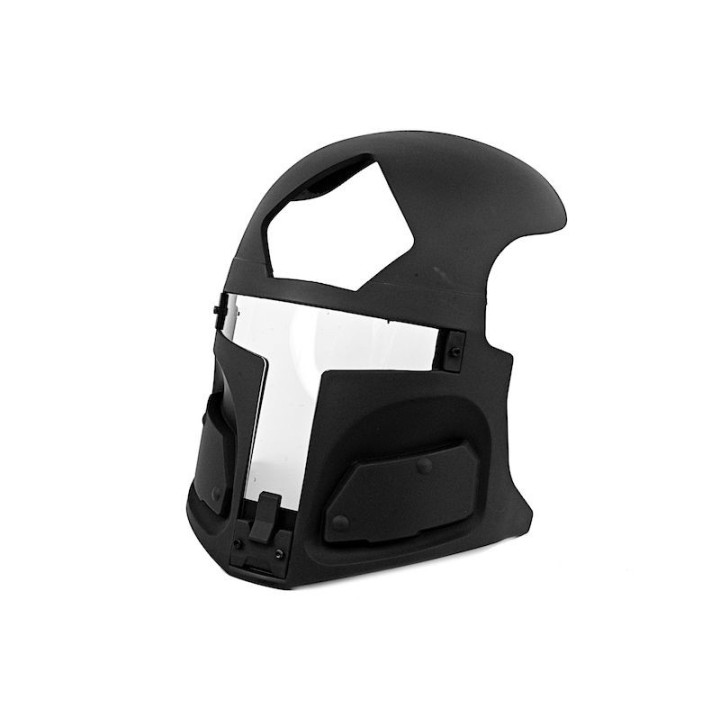 TMC Tier None LT R500 Plastic Mask - Black
