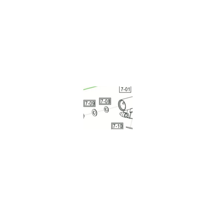16718 CZ75 P07 7-08 O'ring Green Small