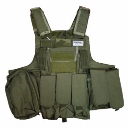 Veste GFC Tactique CRS vert olive Cybergun - Gilets tactiques