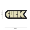 Patch 3D PVC FUCK sand
