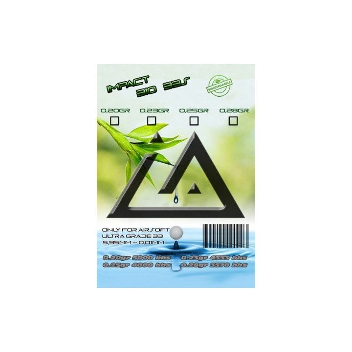 Billes IA 0,28gr BIO