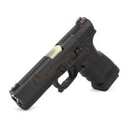 GP1799 T5 – GBB, metal blackslide, black frame, silver barrel