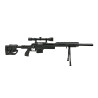 MB4410D sniper rifle replica - with scope and bipod
