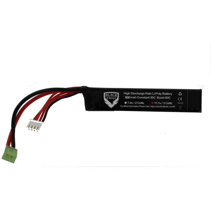900Mah 11,1v STICK type liPO battery