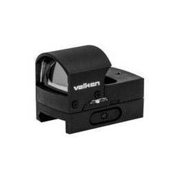 Optics - Valken Mini Hooded Reflex RD Sight (Molded) w/QD Mo