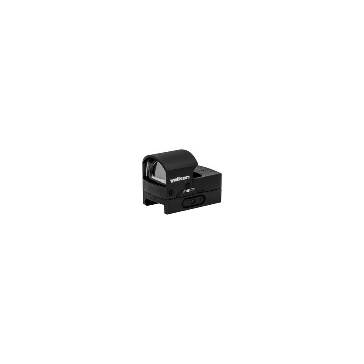 Optics - Valken Mini Hooded Reflex RD Sight (Molded) w/QD Mo
