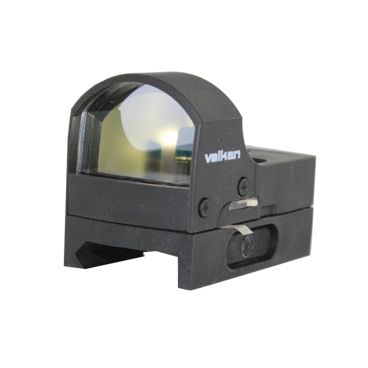Optics - Valken Mini Hooded Reflex RD Sight (Molded) w/QD Mo