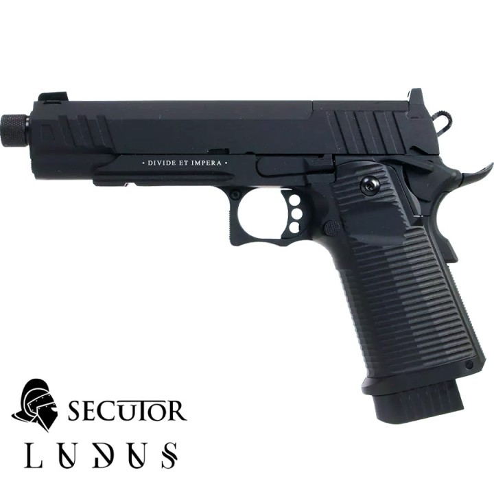 PISTOLET CO2 BLOW BACK LUDUS VI NOIR SECUTOR