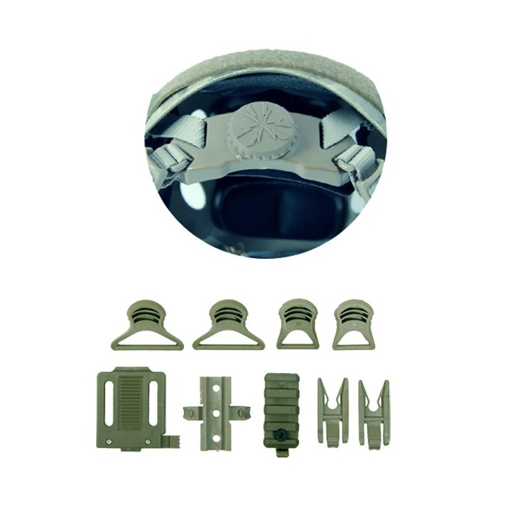 CASQUE FAST PJ RANGER GREEN RÈGLABLE EMERSON