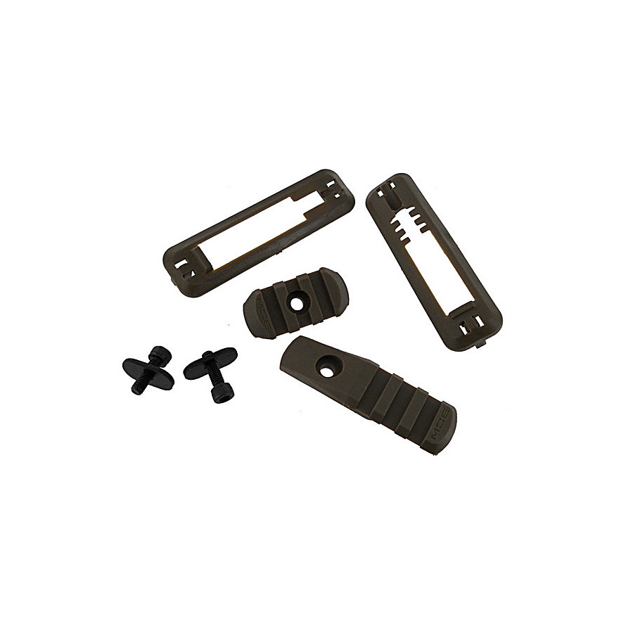 Kit rail pour garde main commando Black