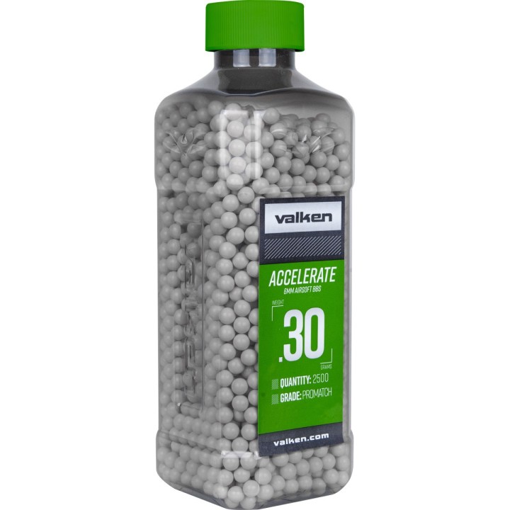 BBs - Valken ACCELERATE 0.30g-2500ct-White