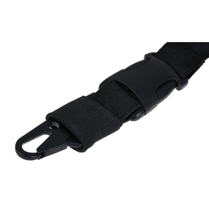 SANGLE 1 POINT EXTRACTION RAPIDE 3 POINTS COULEUR NOIR DELTA TACTICS