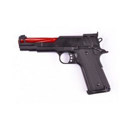 REPLIQUE DE POING GE1911 RED AVEC MALLETTE