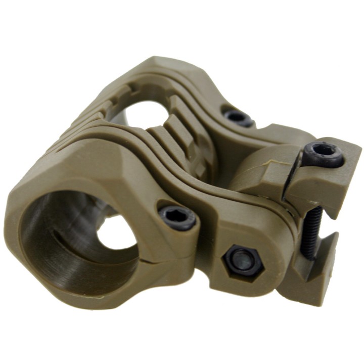 OT 0424 5 Positions Nylon Plastic Gun Mount for Flashlight DE Black Eagle 