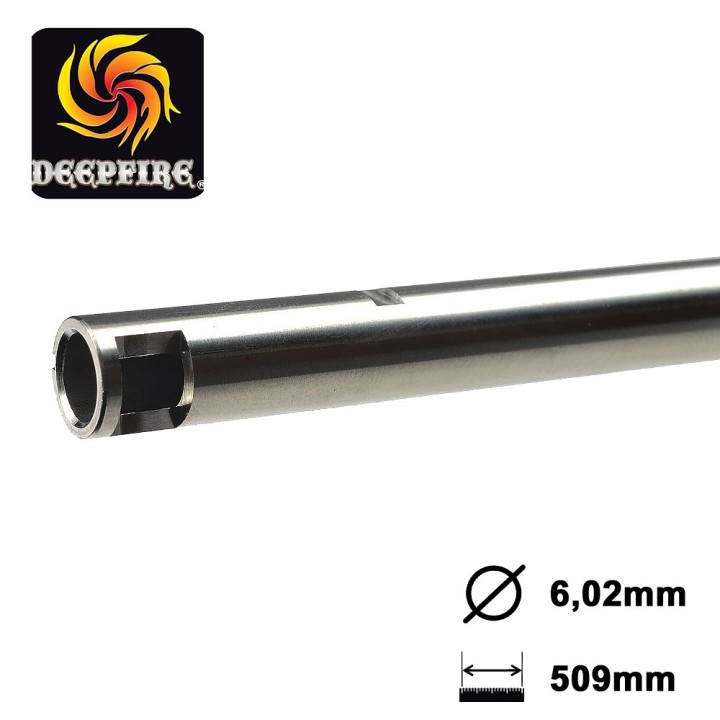 Deep Fire Stainless Steel 6.02mm Precision Barrel for Tokyo Marui M16A1 / A2 / VN / AUG (509mm)