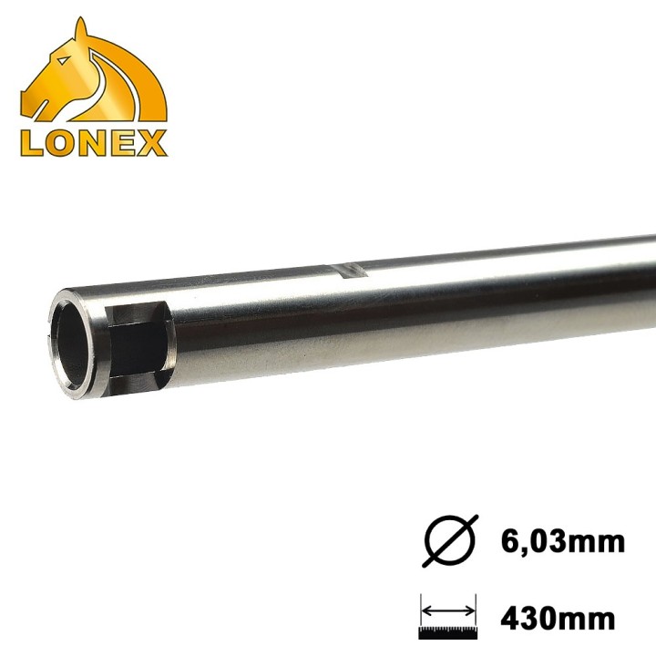 Canon de précision acier VSR-10 6,03x430 mm - LONEX