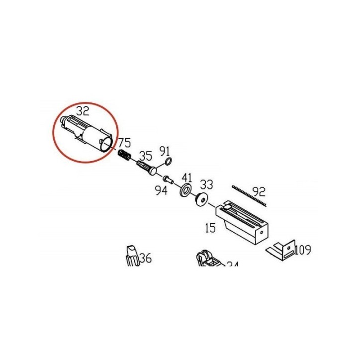 17657-18116 part 32 CYLINDER