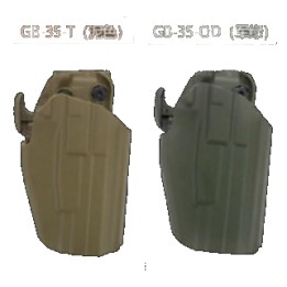 Wosport GB-35 Tactical Speedy Remove Kit for GLOCK 17/18/22, M&P9, P226, 92F, HK45 ( TAN )