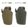 Wosport GB-35 Tactical Speedy Remove Kit for GLOCK 17/18/22, M&P9, P226, 92F, HK45 ( TAN )