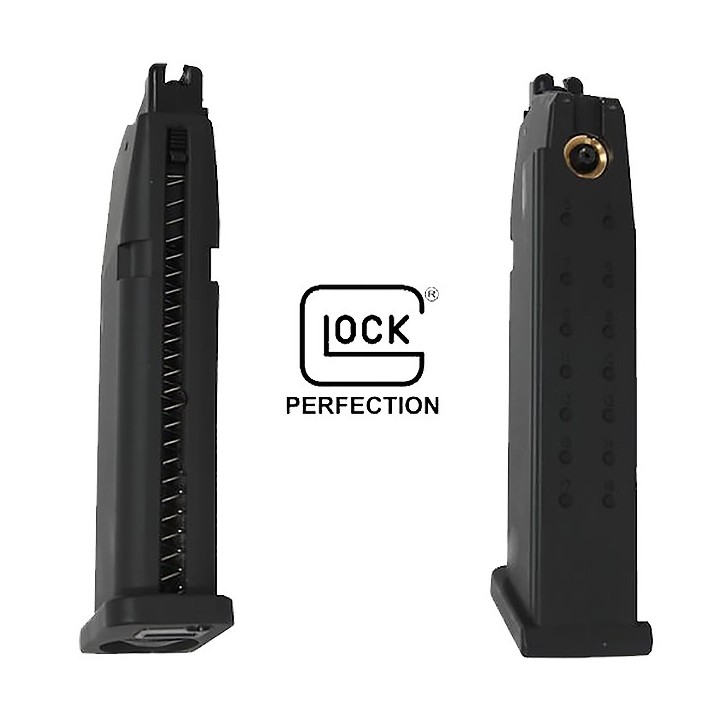 GLOCK G17 6mm GBB Full metal 16 BBs 1,4J-C6