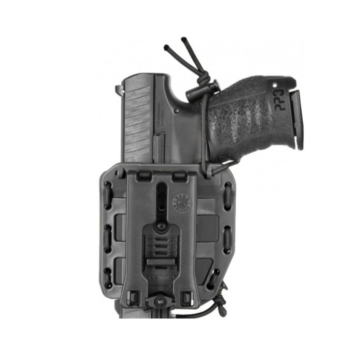 Holster ambidextre Bungy 8BL noir pour toute arme de poing