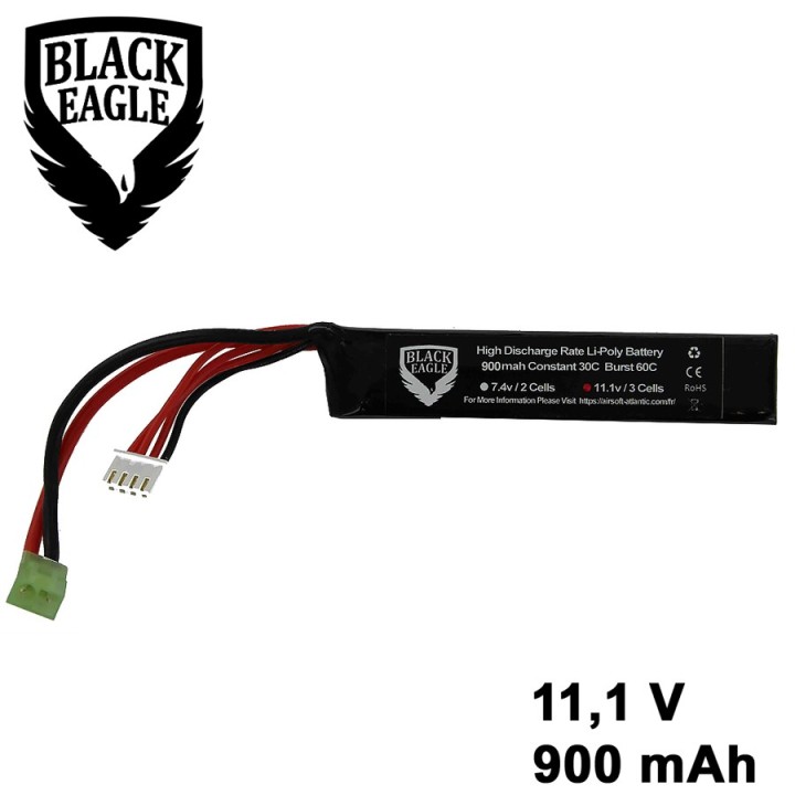 900Mah 11,1v STICK type liPO battery