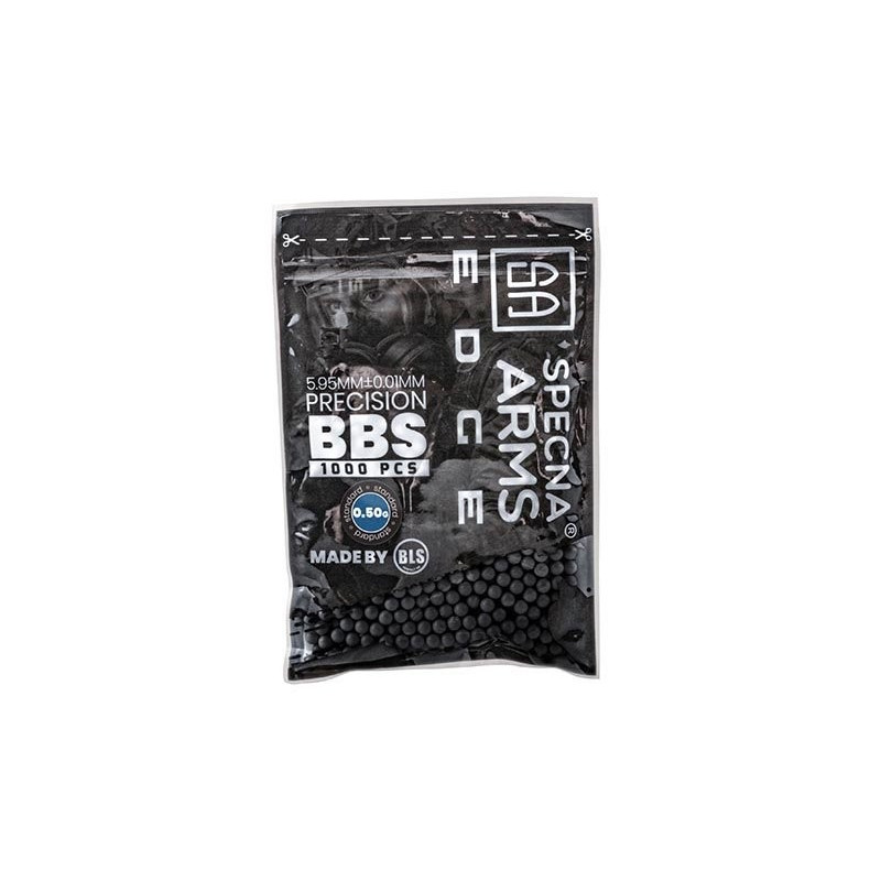 0.50g Specna Arms EDGE Precision BBs - 1000 BBs - Chaos Grey