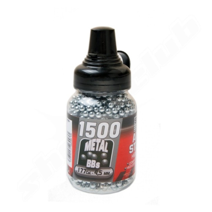 Billes acier 4,5mm bouteille de 1500BB's Cybergun