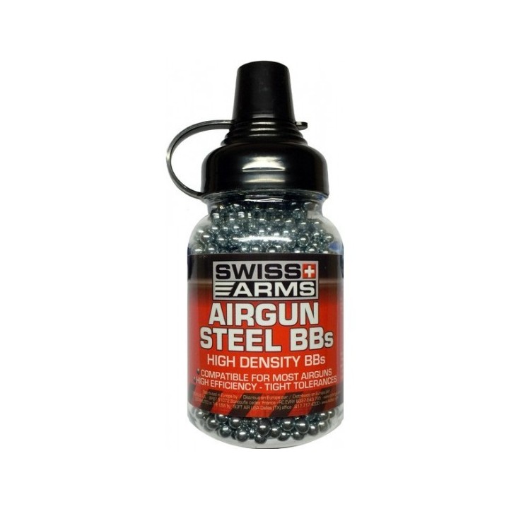 Billes acier 4,5mm bouteille de 1500BB's Cybergun